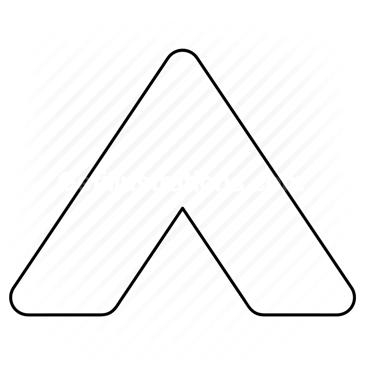 arrow, arrows, direction, up, pointer, cursor, rounded, modern, light